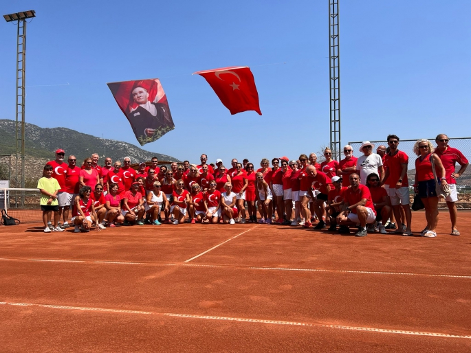 30 Ağustos’ta ay yıldızlı tenis coşkusu