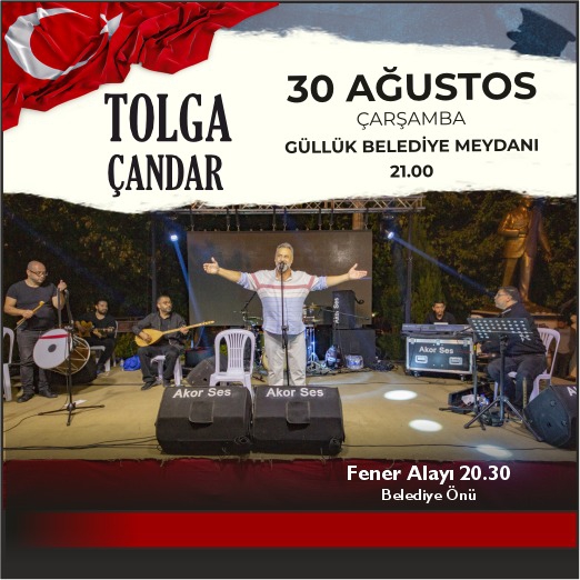  30 Ağustos Zafer Bayramı’nda 3 Farklı Noktada 3 Konser