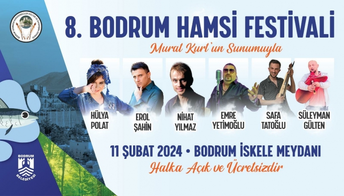 8. bodrum Hamsi Festivali başlıyor