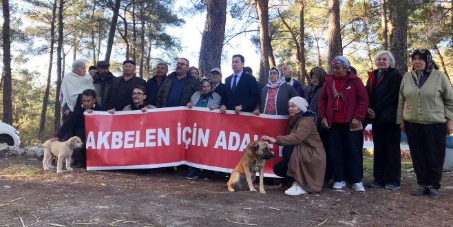 Ahmet Aras Akbelen direnişine katıldı!