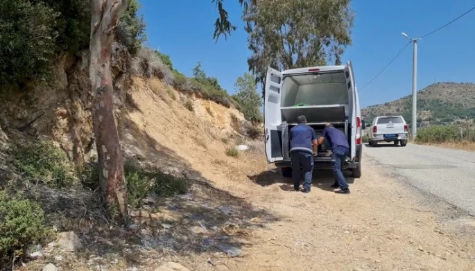 Akçaalan'da ağaca asılı halde yaşamını yitirdi