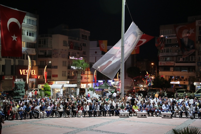 Aliağa’da 15 Temmuz Anma Programı Düzenlendi