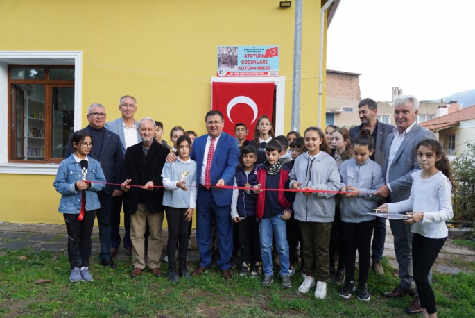 Atatürk Çocukları Kütüphaneleri’nin 49.’Su Milas’ta Açıldı