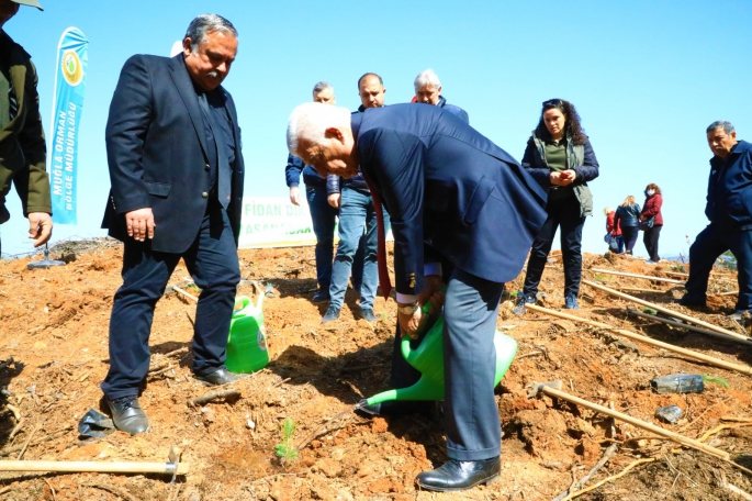 Avni Burak Yenice için hatıra ormanı oluşturuldu 