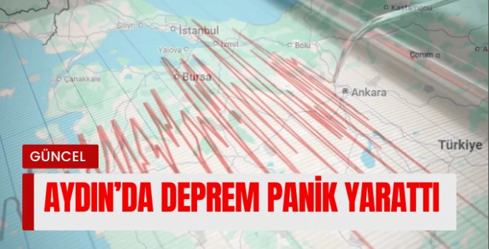 Aydın'da Deprem Panik Yarattı