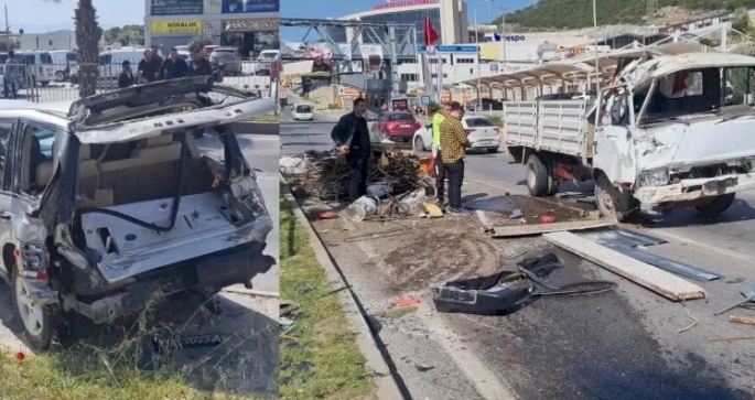 Aynı cip 2 günde 2 kazaya karıştı