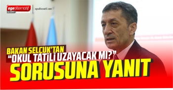 Bakan Selçuk'tan 