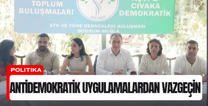 Bakırhan hükümete seslendi: Antidemokratik uygulamalardan vazgeçin