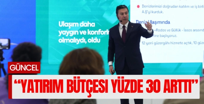 Başkan Aras: Yatırım Bütçemizi Yüzde 30 Artırdık