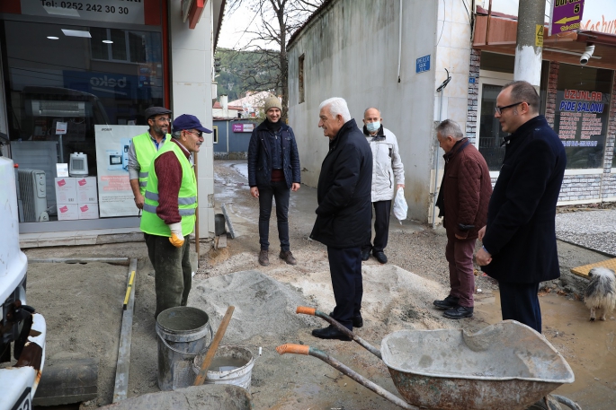 Başkan Gürün Ula’da Sona Yaklaşan Çalışmaları İnceledi