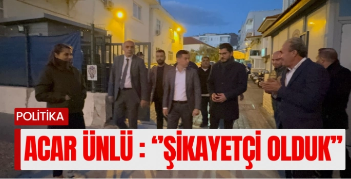 Başkan Ünlü: 