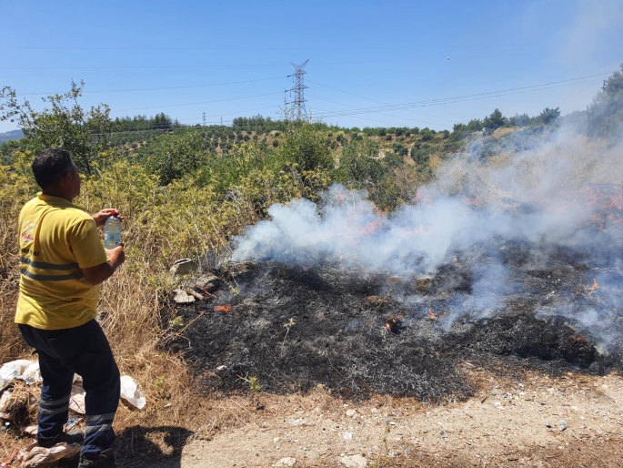 Belediye Personelleri Büyük Bir Felaketin Önüne Geçti