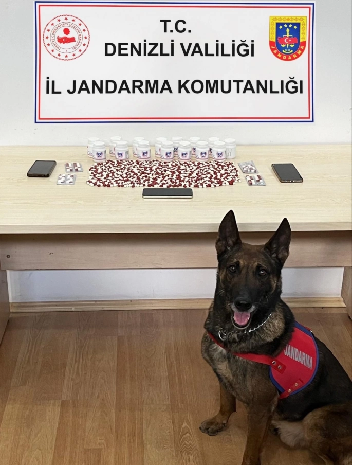 Binlerce uyuşturucu hapla yakalandılar