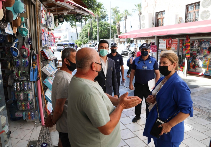 Bodrum Belediye Ekiplerinden İşgaliye Denetimi