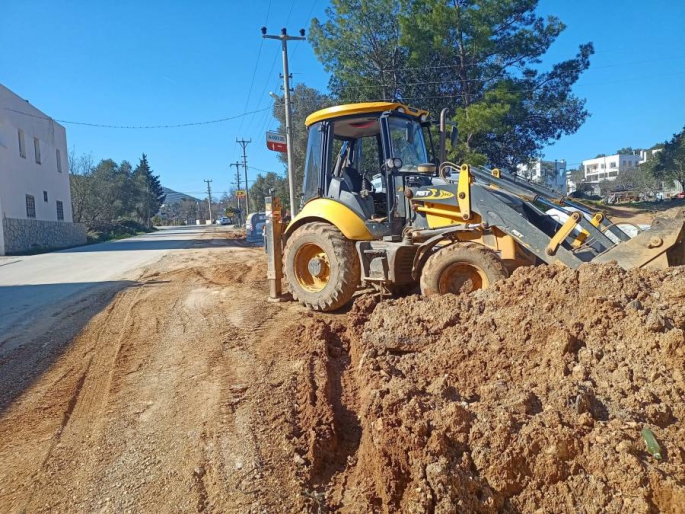 Bodrum'da altyapı çalışması isyan ettirdi!