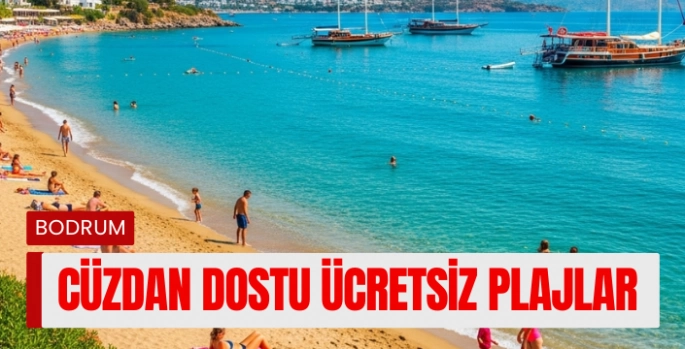 Bodrum'da Beachler Şahlandı, Tatilciler Rotayı Ücretsiz Plajlara ve Koylara Çevirdi