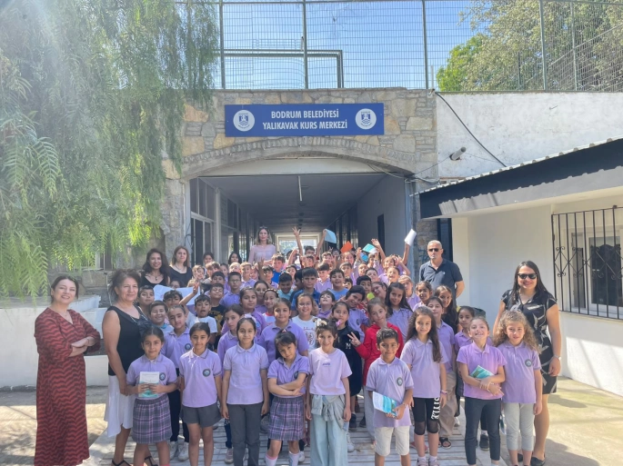 Bodrum'da Çocuklar Yazarlarla Buluştu: Okuma Alışkanlığına Destek
