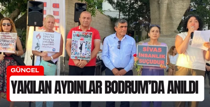 Bodrum’da Madımak Katliamı Unutulmadı: “Barış, Nefretin Gölgesinde Yeşermez”