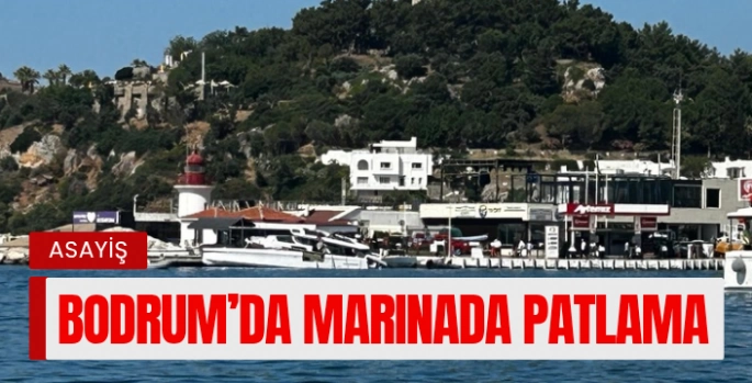 Bodrum’da Marinada Patlama: 2 Kişi Yaralandı