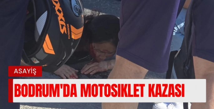Bodrum'da Motosiklet Kazası: Kadın Sürücü Yaralandı