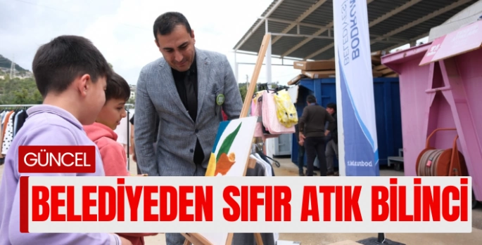 Bodrum’da Sıfır Atık Bilinci Öğrencilere Aşılanıyor