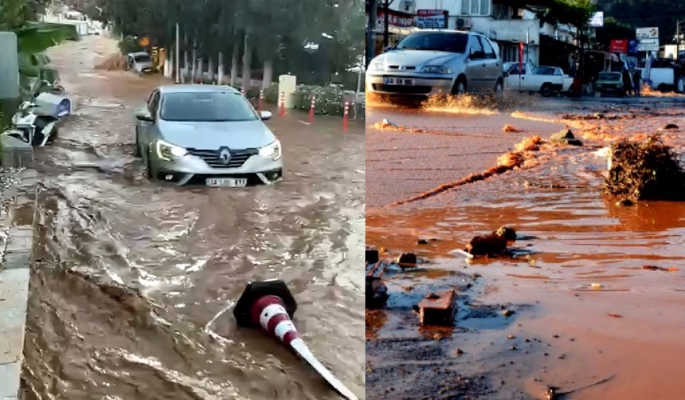 Bodrum’da su isale hattı aynı noktada 7. kez patladı