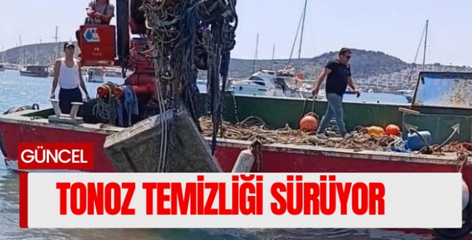 Bodrum’da tonoz temizliği sürüyor