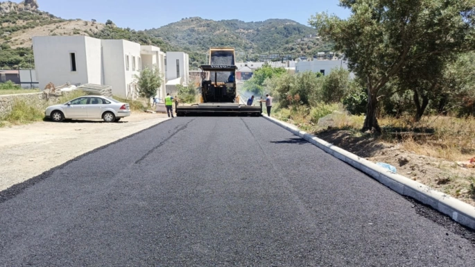 Bodrum'da Yollar Yenileniyor: Vatandaşlar Daha Konforlu Seyahat Edecek
