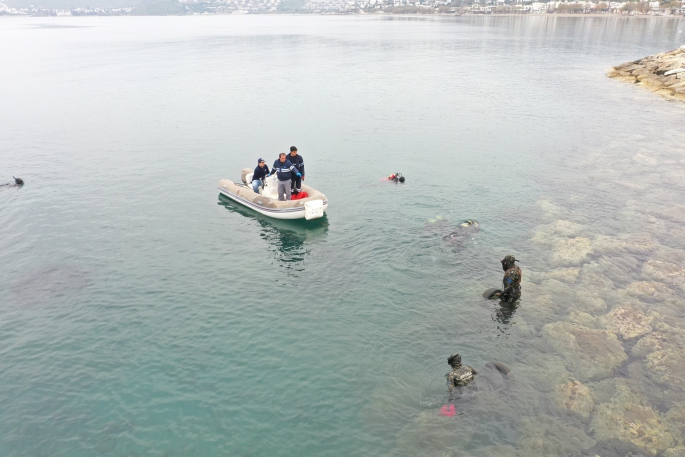 Bodrum Deniz Dibi Ekibi Müsgebi'de