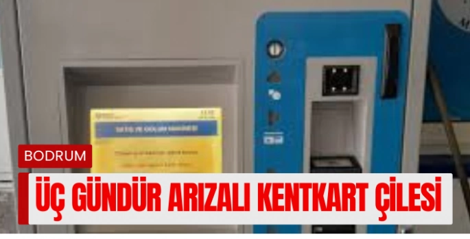 Bodrum Oasis AVM Kart Dolum Cihazı Üç Gündür Arızalı: Vatandaşlar İsyan Etti