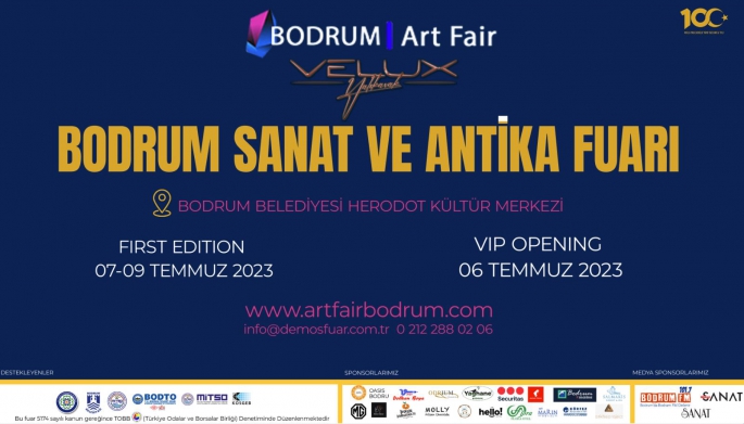   ‘Bodrum Sanat ve Antika Fuarı’ kapılarını açıyor! Vellux Yalıkavak farkıyla..