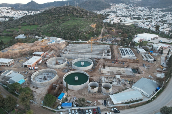 Bodrum’un En Büyük Tesisinin Yapımı Hızla İlerliyor