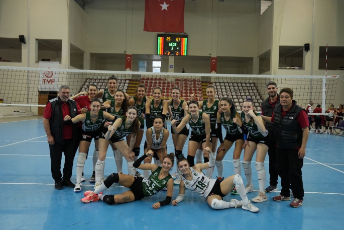 Bodrum'un İncileri çeyrek final ilk maçında galip geldi