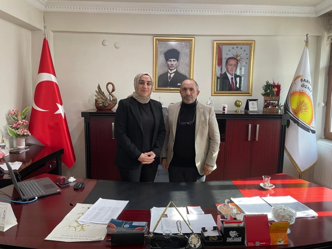 Bodrum Vanlılar Derneği Başkanı İshak Kalkanlı'dan Özalp Belediyesine Ziyaret  