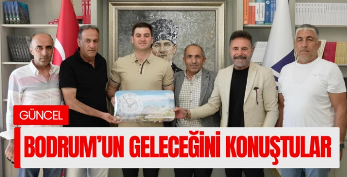 Bodrum Vanlılar Derneği'nden Başkan Mandalinci'ye Ziyaret