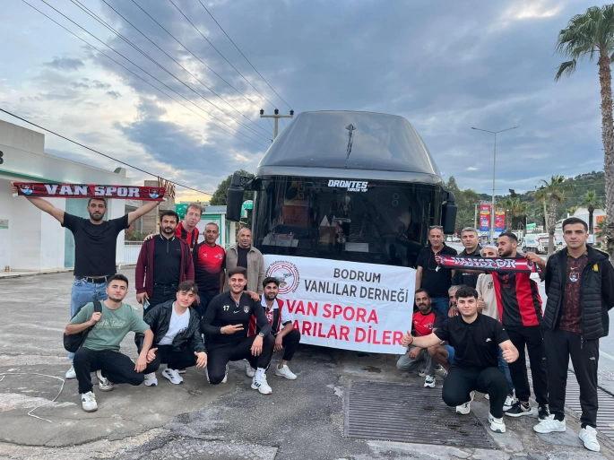 Bodrum Vanlılar Derneği’nden Vanspor’a Tebrik Mesajı