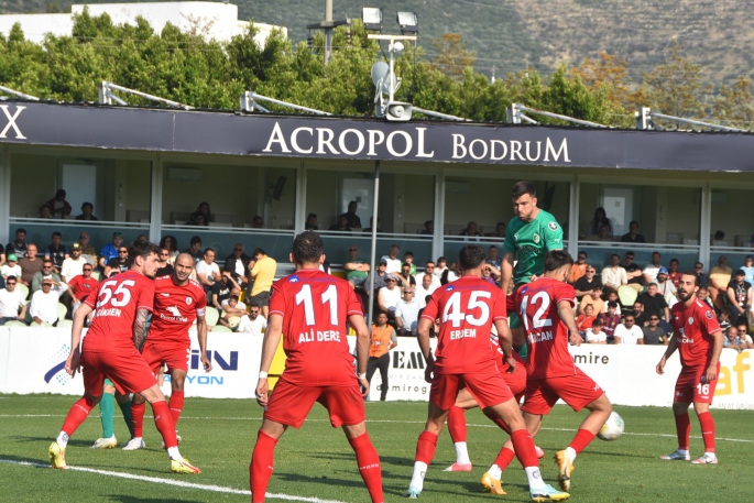 Bodrumspor Play- Off yolunda hanesine 3 puan yazdı