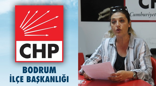 CHP Bodrum Kadın Kolları'ndan Canan Kaftancıoğlu Açıklaması