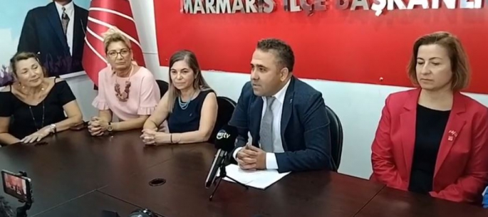 CHP MARMARİS’TE YENİ BAŞKAN BOZDEMİR GÖREVDE