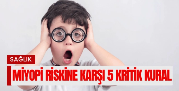  Çocuklarda miyopi salgına dönüştü! 