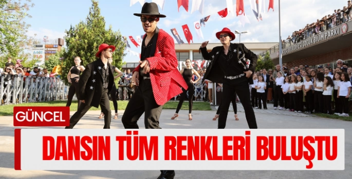 Dansın tüm renkleri Menteşe'de buluştu