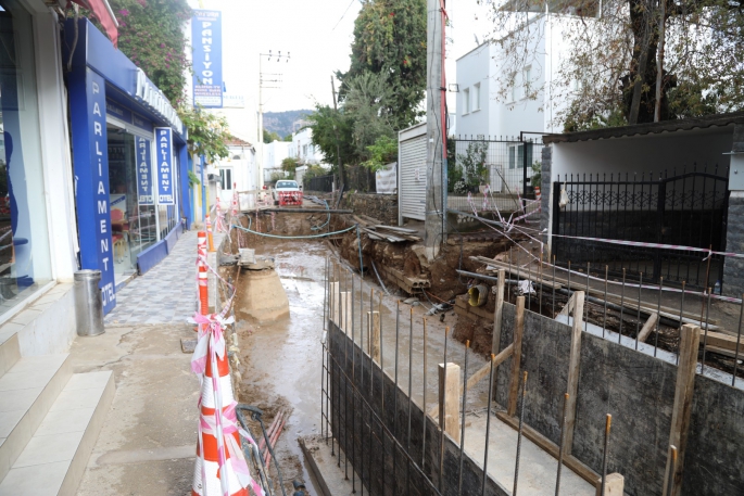 Dere Sokak Su Taşkınlarından Kurtuluyor