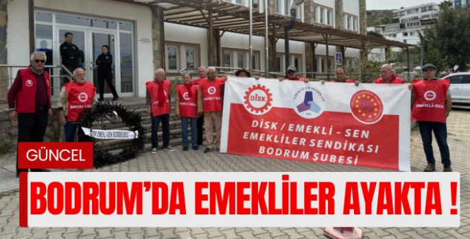 DİSK Emekli-Sen Üyelerinden SGK Önünde Protesto
