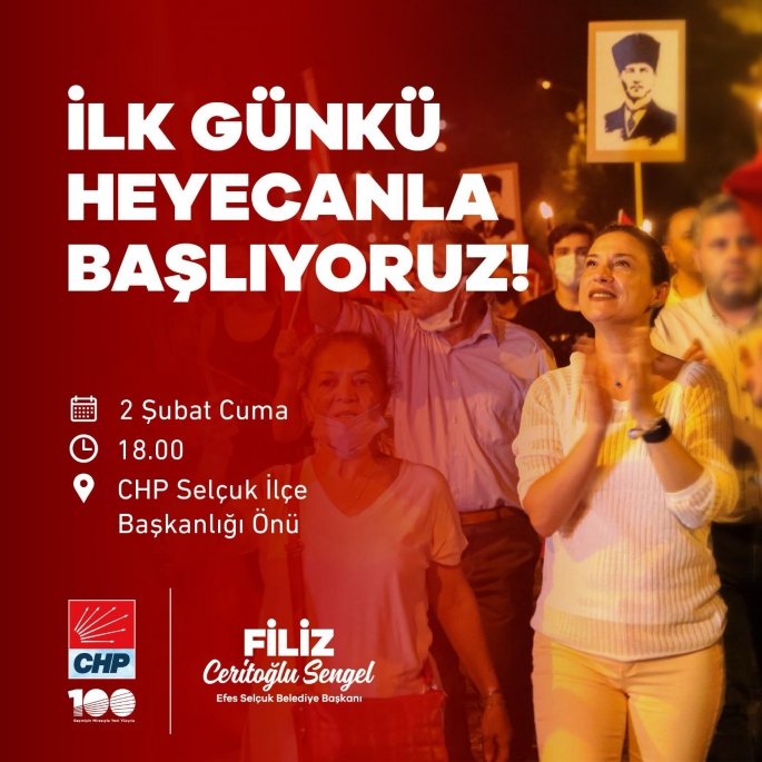 Efes Selçuk’ta Seçim Heyecanı Başlıyor: Filiz Ceritoğlu Sengel İle Yeniden Yola Çıkıyoruz