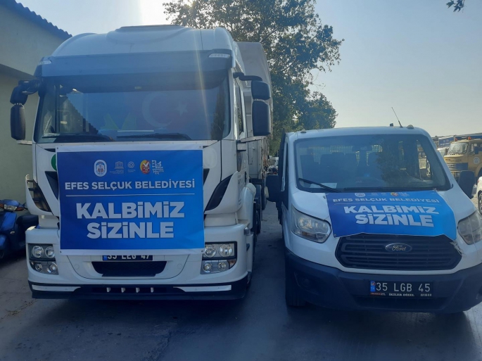 Efes Selçuk'tan Muğla'ya: Kalbimiz sizinle...