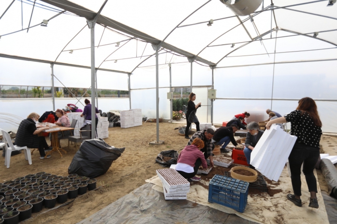 Efes Selçuklu kadınların ektiği tohumlar deprem bölgesinde filizlenecek
