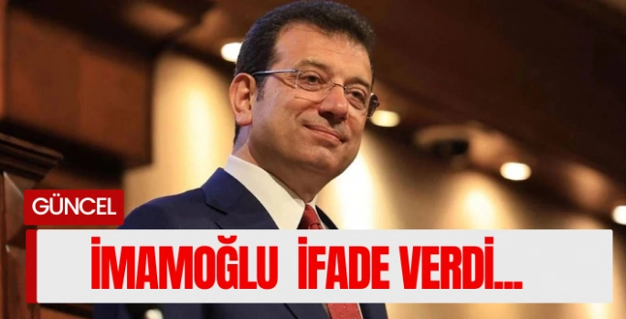 Ekrem İmamoğlu şaibeli kurultay soruşturmasında ifade verdi