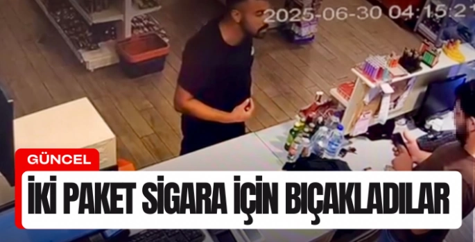 İki paket sigara için kasiyeri bıçakladılar