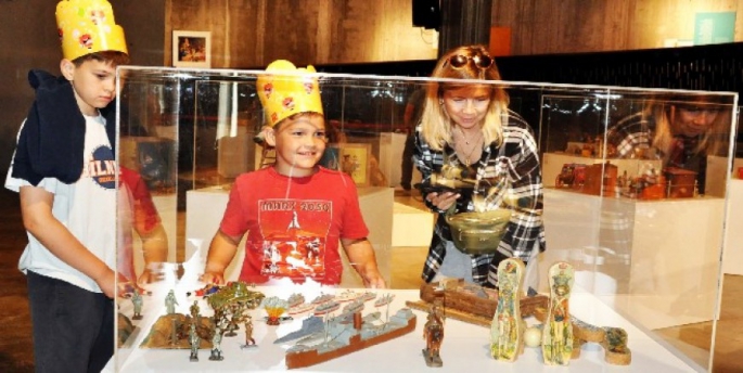 İstanbul Oyuncak Müzesi Bodrum’a geldi, çocuklar akın etti