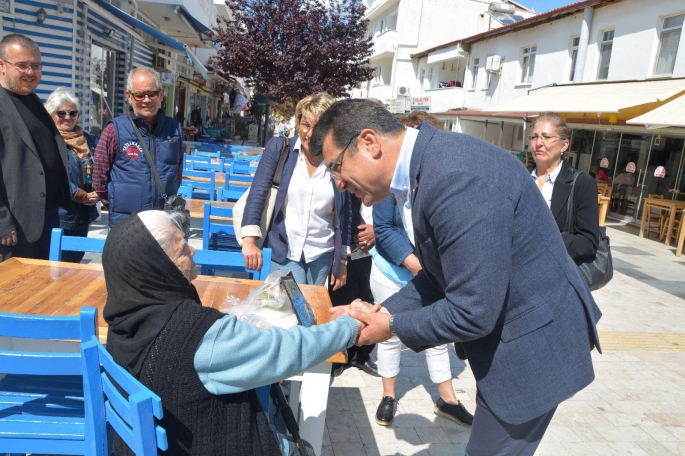 İYİ Parti Adayı Mehmet Tosun'a Datça'da Coşkulu Karşılama